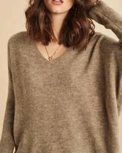 Femme Lauren Vidal Pull Seven seigle