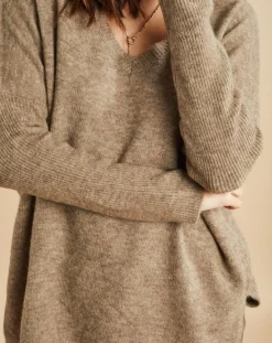 Femme Lauren Vidal Pull Seven seigle