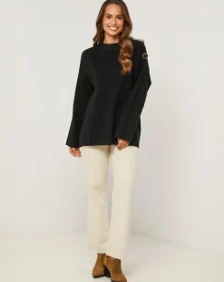 New L'Armoire de Suzette Pull Sofia noir