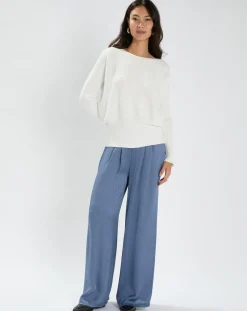 Femme Lauren Vidal Pull Soho blanc