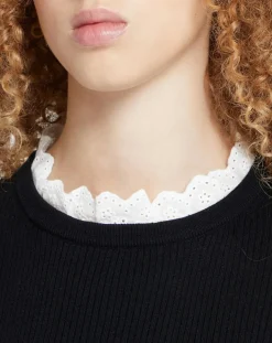 Femme Yerse Pull Sophie noir