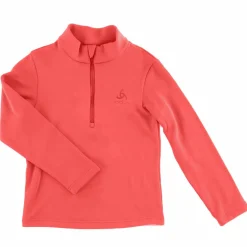 Enfant Odlo Pull technique col zippé Berra rose