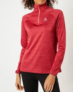 Online Odlo Pull technique Run Easy Warm rouge