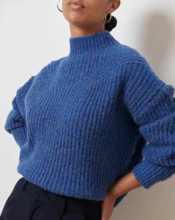 Femme Garance Paris Pull Tison bleu