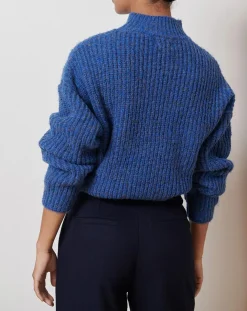Femme Garance Paris Pull Tison bleu