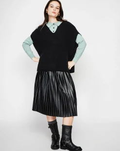 Femme Cachemire & Jo Pull Victoire noir