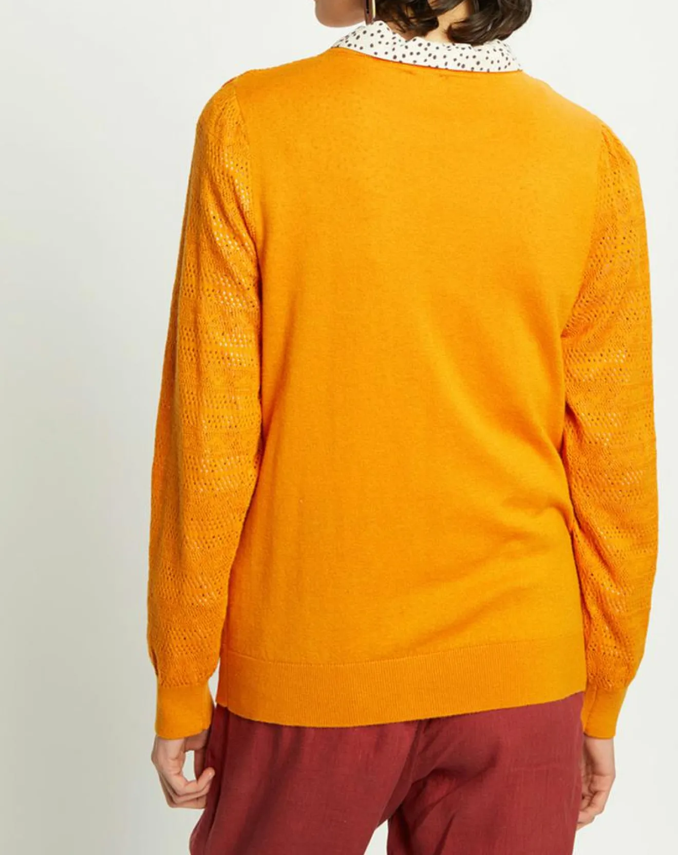 Best Harris Wilson Pull Virginie motifs ajourés tournesol