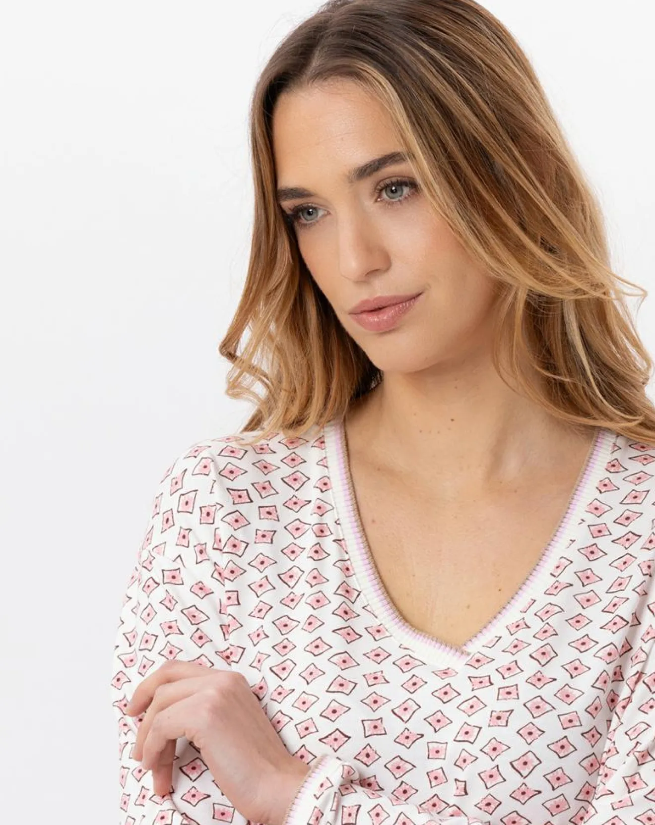 Femme Le Chat Pyjama Aurore multicolore