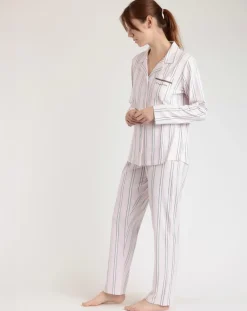 Femme Admas Pyjama boutonné Magic Time B pétale