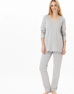 Online Le Chat Pyjama Chamade gris chiné