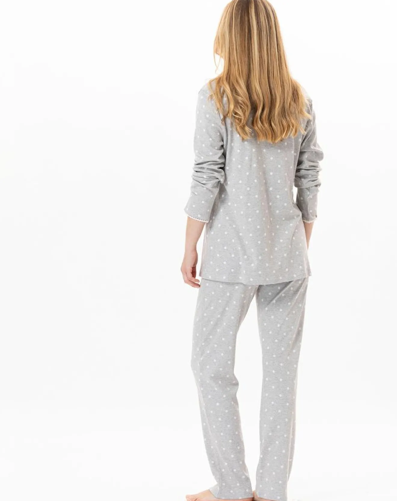 Online Le Chat Pyjama Chamade gris chiné
