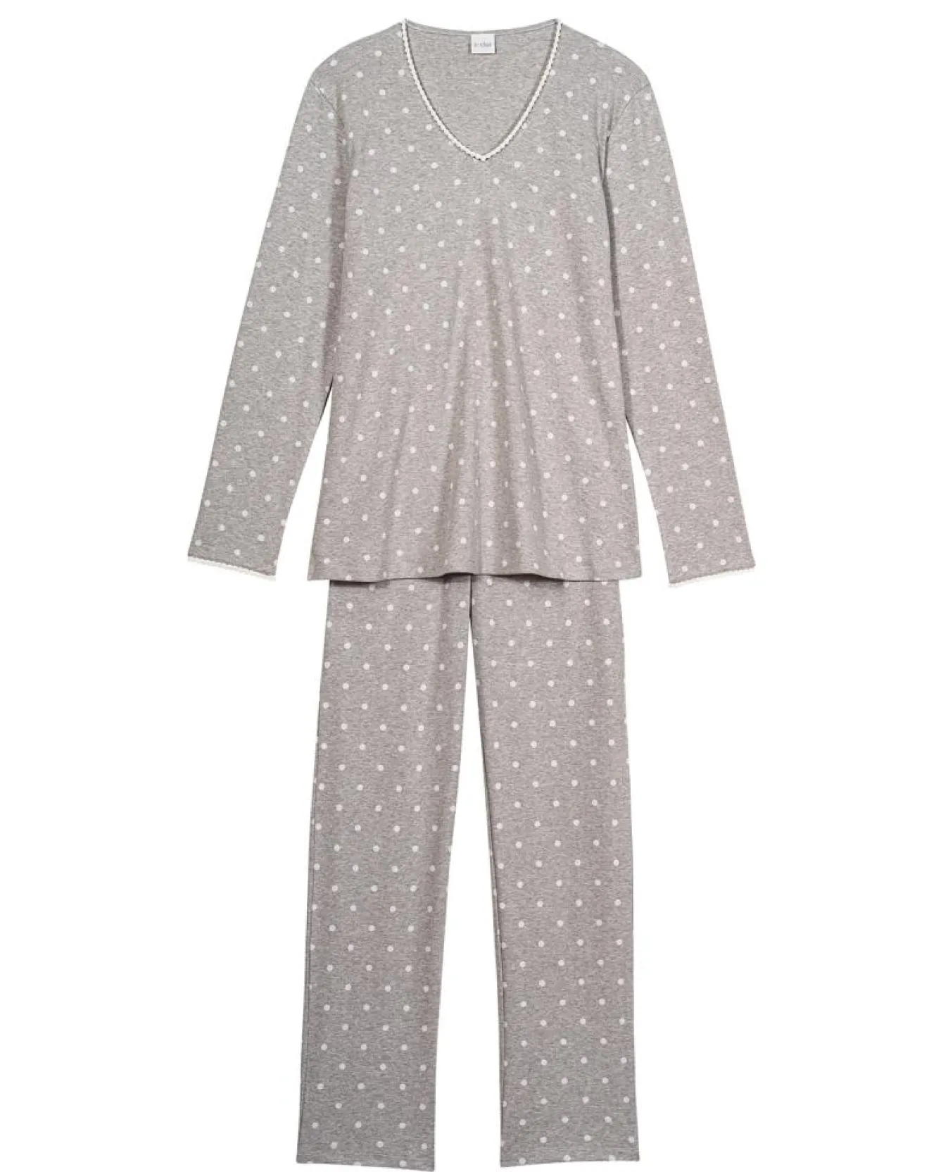 Online Le Chat Pyjama Chamade gris chiné