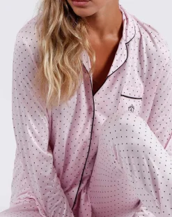 Admas Classic Pyjama Chemise & Pantalon Aisha rose