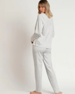Outlet Admas Pyjama Classic Soft Mod A gris chiné