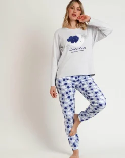 Online Admas Pyjama Dreams Come True A gris chiné