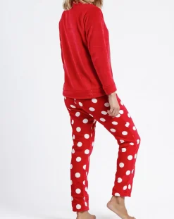 Femme Santoro Gorjuss Pyjama Finding My Way rose framboise
