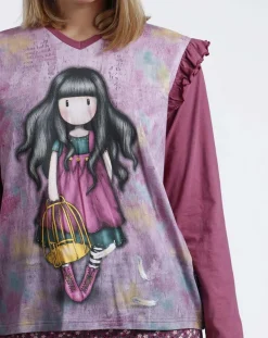 Outlet Santoro Gorjuss Pyjama Flying the nest violet