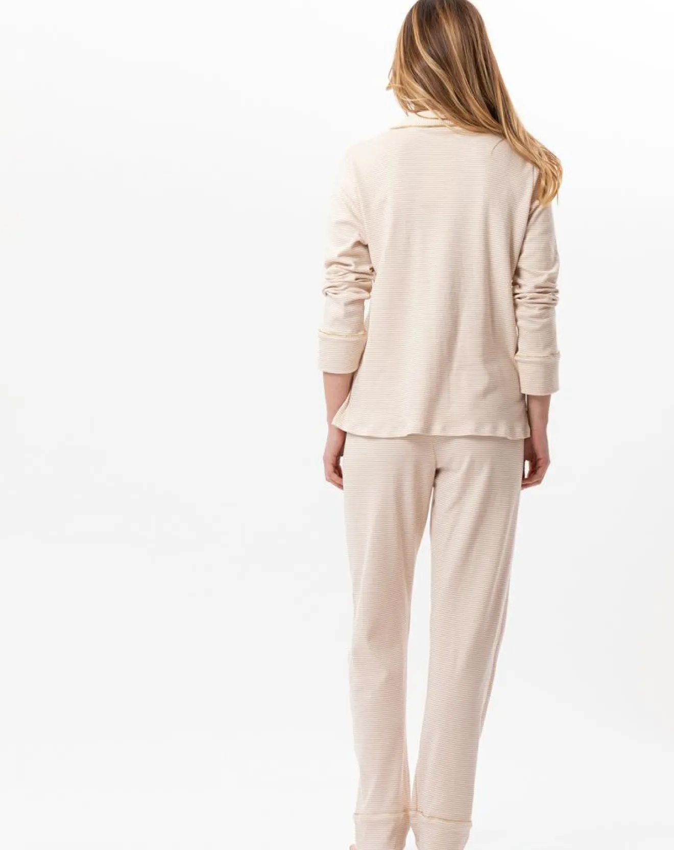 Femme Le Chat Pyjama Garance doré/écru