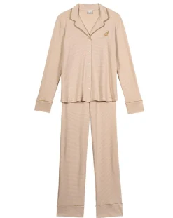 Femme Le Chat Pyjama Garance doré/écru
