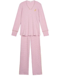 Outlet Le Chat Pyjama Garance rose/blanc