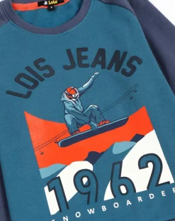 Enfant Lois Pyjama Haut manches longues & Pantalon Rafael bleu