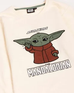 Enfant Star Wars Pyjama Tween Bébé Yoda beige