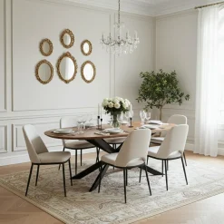 Bois & Chiffons #REF! Naturel - 220x120x76 cm