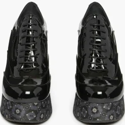 Clearance Sonia Rykiel Richelieus en Cuir Anvillar noirs - Talon 11 cm