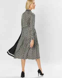 Femme MaxMara Robe 100% Soie Pevera noire