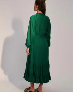 Femme Stella Forest Robe à volants Olivia verte
