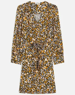 Femme Caroll Robe Alice cognac