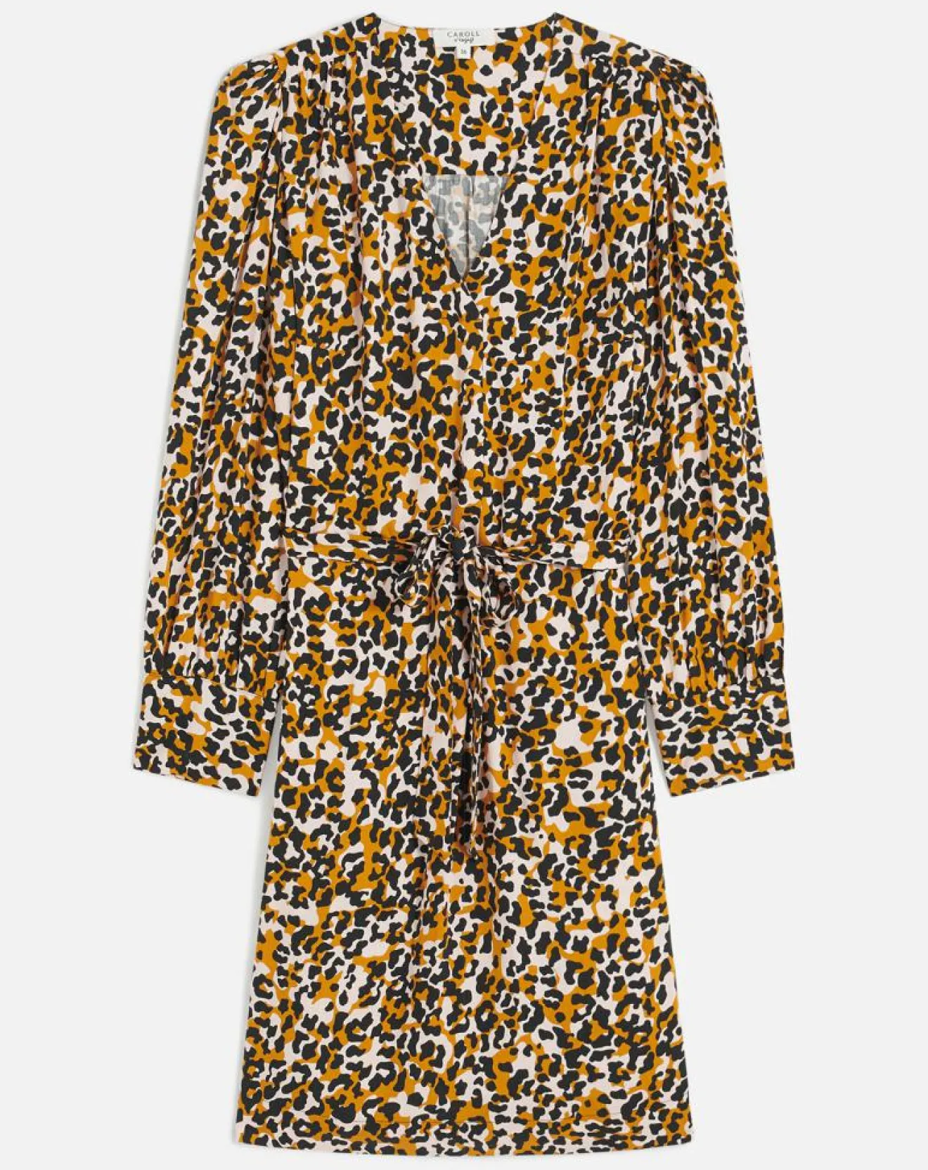 Femme Caroll Robe Alice cognac