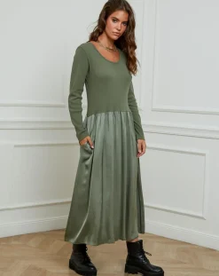 Hot Alice & Charlotte Robe Alicia kaki