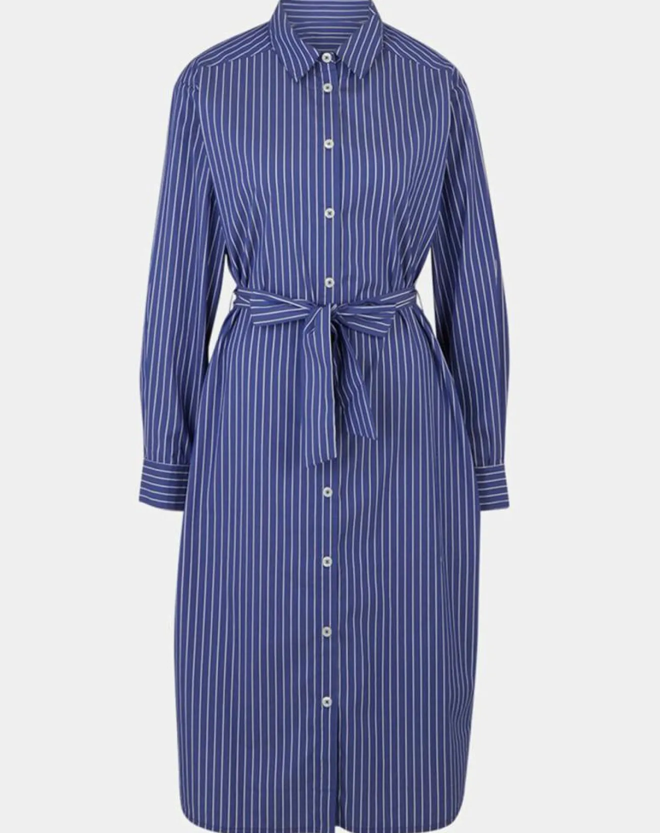 Femme Jodhpur Robe Alix rayée blanc/bleu