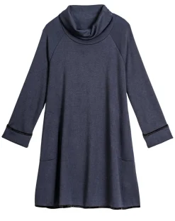 Discount Le Chat Robe Alpaga marine