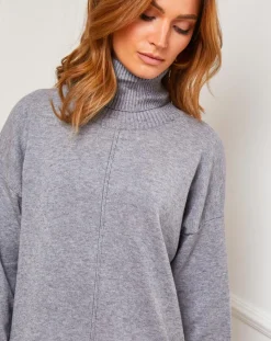 Best Fleur de cachemire Robe Anna grise