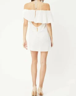 Femme La Perla Robe Avant-Garden blanche