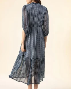 Femme Indies Robe Azur ellipse