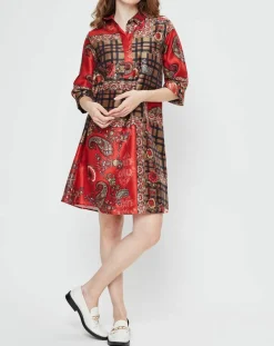 Femme Derhy Robe Balneaire rouge