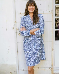 Femme Indies Robe Baltique vague