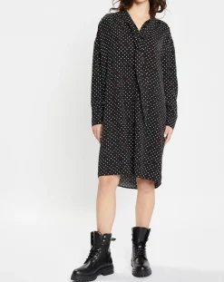 Femme Jodhpur Robe Brama cravate noire