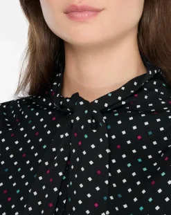 Femme Jodhpur Robe Brama cravate noire