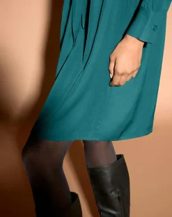 Outlet Jodhpur Robe Brama cravate vert moyen