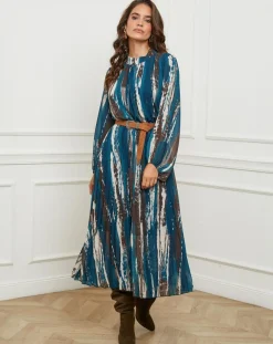Femme L'Armoire de Suzette Robe Capucine bleue