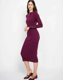 Femme Assuili Robe Cecile bordeaux