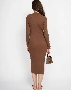 Assuili Robe Cecile marron