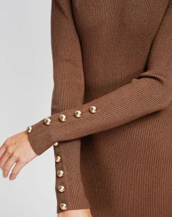 Assuili Robe Cecile marron