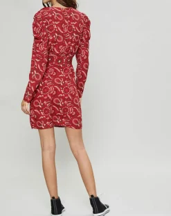 Hot Suncoo Robe Cennet imprimée rouge