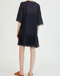 Online Suncoo Robe Charlotte bleu nuit