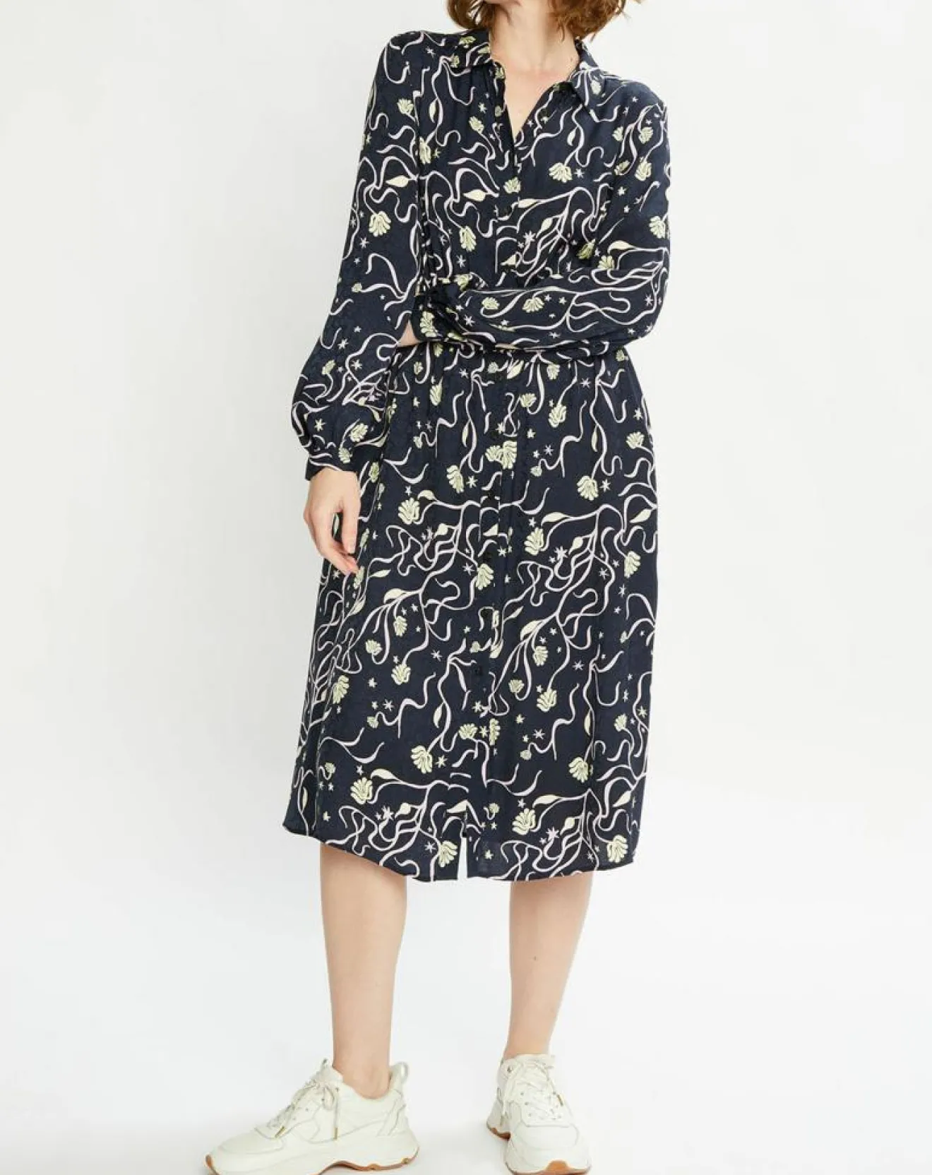 Femme Scotch & Soda Robe Chemise Cosmos bleu nuit/violet